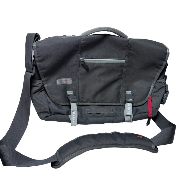 Timbuk2 Laptop Messenger Bag Classic Charcoal Strap Travel Work Laptop‎ Medium - Picture 1 of 13